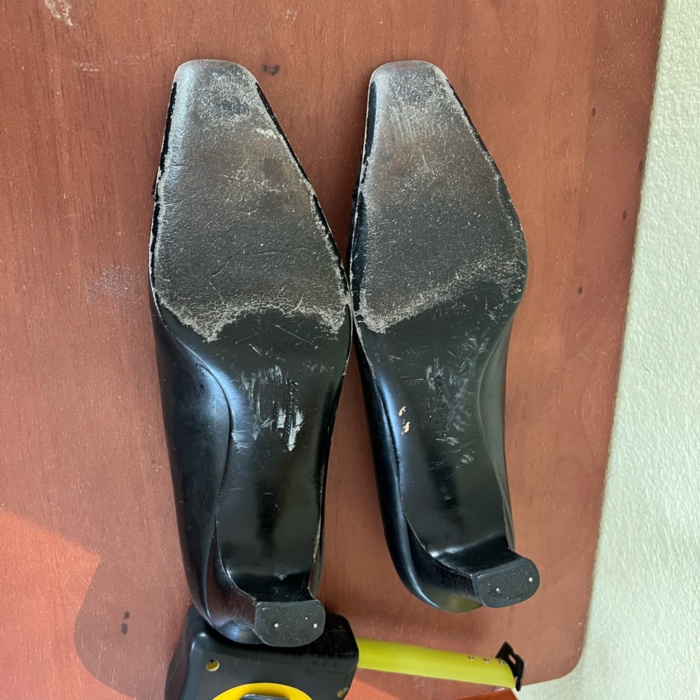 Vintage SALVATORE FERRAGAMO - Women leather and patent size 8b
